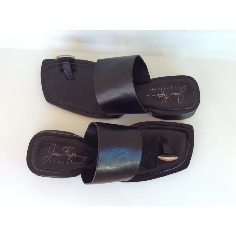 RARE Joan Helpern Abalone Sandals Hand Made in Italy Women’s US 8.5 - Picture 9 of 14